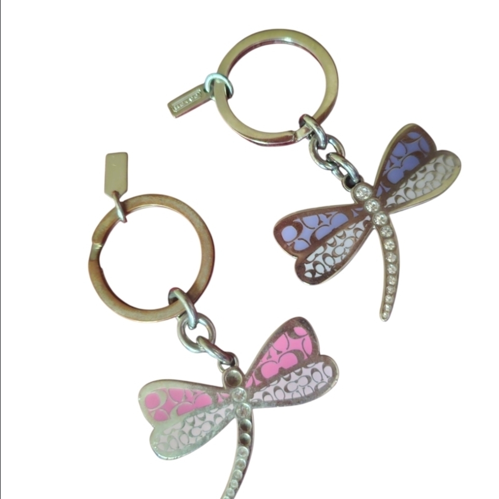 Coach SUPER RARE Drangonfly Keychains